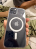 綠聯(lián) 適用蘋(píng)果13手機殼iPhone13磁吸殼 MagSafe無(wú)線(xiàn)充電 防摔抗指紋防磨防震 全包超薄保護套 透明  曬單實(shí)拍圖