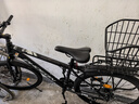 鳳凰晟象夢(mèng)幻鳥(niǎo)山地自行車(chē)單車(chē)學(xué)生通用24速變速減震通勤戶(hù)外 暗夜黑 24速 26英寸 曬單實(shí)拍圖