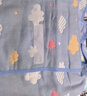 韓貝蓓 兒童護(hù)肚圍嬰兒肚臍防著涼寶寶睡覺(jué)護(hù)肚子防踢被子睡袋神器 DW21 六層(藍(lán)云朵)XL碼 身高95-140cm 曬單實(shí)拍圖