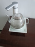 新飛（Frestec） 自動(dòng)上水電熱水壺泡茶抽水燒水壺電茶壺功夫茶煲水壺上水器茶爐辦公室喝茶泡茶機 1L 白色【316發(fā)熱盤(pán)】 曬單實(shí)拍圖