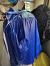 維諾亞加厚牛筋雨衣雨褲套裝兩件套工地干活農活防水上衣單件防雨全身 全身藍色單件上衣 均碼1件男女【身高150-168】 曬單實(shí)拍圖