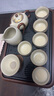 尚言坊汝窯茶具整套帶茶盤(pán)家用辦公高檔輕奢陶瓷功夫茶杯茶壺泡茶器套裝 曬單實(shí)拍圖