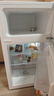 海爾（Haier）88升小冰箱冰箱雙開(kāi)門(mén)小戶(hù)型迷你家用租房宿舍辦公室節能省電BCD-88GHTMZ0WV家電國家補貼15% 曬單實(shí)拍圖