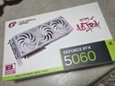 七彩虹RTX5060 戰斧 ultra AD OC 8GB 電競游戲顯卡臺式機 GDDR7 DLSS4 AI渲染模型直播視頻剪輯3A RTX5060 Ultra W OC 8GB 曬單實(shí)拍圖