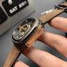 SEVENFRIDAY七個(gè)星期五手表M系列自動(dòng)機械腕表瑞士時(shí)尚大表盤(pán)男表禮物 M2/02 皮帶款 曬單實(shí)拍圖
