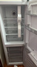 美的（Midea）195兩門(mén)二門(mén)雙開(kāi)門(mén)低噪租房小型家用電冰箱風(fēng)冷無(wú)霜小冰箱MR-195WE不串味以舊換新【國家補貼】 曬單實(shí)拍圖