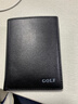 高爾夫（GOLF）男士錢(qián)包豎款軟皮錢(qián)夾多卡位銀行卡包商務(wù)簡(jiǎn)約輕便零錢(qián)包禮盒裝 曬單實(shí)拍圖