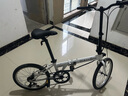 大行（DAHON）D6折疊自行車(chē)20英寸6速入門(mén)級折疊車(chē)成人學(xué)生通勤休閑單車(chē)KBC061 白色 曬單實(shí)拍圖