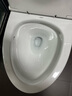 恒潔（HEGII）馬桶911 雙漩沖水大沖力水凈釉面虹吸式坐便器DC0911DT-400 曬單實(shí)拍圖