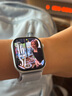 Apple/蘋果 Watch Series 10 智能手表GPS款46毫米銀色鋁金屬表殼青云色回環(huán)式運(yùn)動(dòng)表帶MX243CH/B 曬單實(shí)拍圖