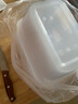 特美居（temeiju）一次性飯盒方形1000型*20套帶蓋食品級快餐盒加厚打包盒野餐餐具 曬單實拍圖