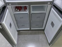 美的（Midea）531十字對開(kāi)四開(kāi)門(mén)冰箱雙系統雙循環(huán)風(fēng)冷無(wú)霜家用電冰箱一級能效變頻大容量保鮮全空間抗菌凈味 【505升】MR-531WSPZE 谷雨灰 曬單實(shí)拍圖