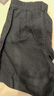 優(yōu)衣庫女裝麻棉短褲/休閑褲子473696 09 黑色 S /155/62A 曬單實(shí)拍圖