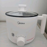 美的（Midea）電煮鍋 宿舍小電鍋 電蒸鍋 學生寢室一體泡面小火鍋 多功能鍋 XZE1613 1.7L 配蒸籠【國家補貼】 曬單實拍圖