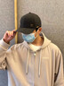 貓人帽子男冬季羊毛保暖男士鴨舌帽大頭圍品牌棒球帽國風(fēng)閉口帽子 灰色【冬季封口保暖】 均碼 58-65cm 曬單實(shí)拍圖