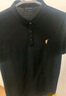 POLOWALK短袖polo衫男士夏季新款保羅商務日常寬松休閑衣服男裝 黑色【新款】 M (170) 曬單實拍圖