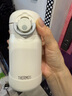 膳魔師（THERMOS）2023日本膳魔師保溫杯男女便攜不銹鋼超輕可愛迷你水杯子250毫升 白色250m 曬單實(shí)拍圖