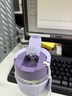 物生物（RELEA）玻璃杯夏季水杯大容量女士咖啡杯吸管杯泡茶杯學(xué)生杯子生日禮物 曬單實(shí)拍圖