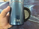 希諾（HEENOOR）保溫杯男士辦公杯大容量杯子帶手柄帶濾網(wǎng)長(cháng)輩泡茶水杯禮盒裝 藍墨茶500ml 曬單實(shí)拍圖