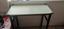 思家麗 折疊桌電腦桌子簡(jiǎn)易長(cháng)方形培訓擺攤桌子戶(hù)外學(xué)習書(shū)桌長(cháng)條桌IBM桌 白橡色單層 長(cháng)80*寬40*高75cm 曬單實(shí)拍圖