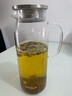 Glasslock涼水壺大容量耐熱透明玻璃杯泡茶果汁杯熱飲家用玻璃冷水壺 1600ml 曬單實(shí)拍圖