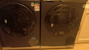 西門子（SIEMENS）新品小幸熨iQ500超氧套裝 10公斤全自動(dòng)變頻滾筒彩屏觸控洗衣機(jī)蒸汽除皺 深層凈洗 熱泵烘干機(jī) WG54K7D10W+WQ55K7U10W 曬單實(shí)拍圖