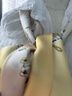DHKZSTE絲巾女桑蠶絲真絲長(zhǎng)條絲巾圍巾母親節(jié)送女友老婆媽媽長(zhǎng)輩生日禮物 古典扣黃色 高級(jí)感輕奢&百搭實(shí)用 曬單實(shí)拍圖