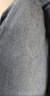 真維斯（Jeanswest）復(fù)古藍(lán)闊腿牛仔褲女款秋冬新款高腰垂感直筒寬松小個(gè)子拖地褲子女 復(fù)古藍(lán)長(zhǎng)褲【加絨】 L 曬單實(shí)拍圖