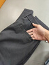 YIMINGCI男士休閑褲秋季寬松直筒垂感商務(wù)西褲2025新款韓版潮流西裝長(cháng)褲子 6089灰色 常規 31 （2尺4） 曬單實(shí)拍圖
