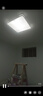 惠普精工吸頂燈led臥室現(xiàn)代簡約餐廳中山燈具方50*50cm遙控三色 曬單實(shí)拍圖