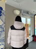 波司登（BOSIDENG）25新款羽絨服90絨男女同款情侶冬季短款潮流連帽外套B250246330 寒露粉1956 M 165/88A 體重約110-120斤 曬單實(shí)拍圖