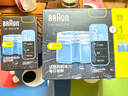 博朗（BRAUN）【官方正品】剃須刀配件CCR8清潔液8盒裝（清潔中心通用）殺菌清潔 曬單實(shí)拍圖