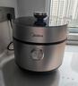 美的（Midea）低脂濃香電壓力鍋5L低音自動(dòng)排氣2200W猛火IH智能預約112KPa可調高壓鍋4-6人0涂層電飯煲S5892NF 曬單實(shí)拍圖
