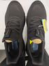 斯凱奇（Skechers）男鞋夏季透氣百搭休閑鞋一腳蹬減震運(yùn)動(dòng)網(wǎng)面鞋 全黑色/210281-BBK 41.5 曬單實(shí)拍圖