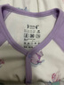 ibaby嬰兒連體衣針織長袖爬服寶寶秋季衣服新生兒哈衣 花漾絨兔 80cm 曬單實拍圖