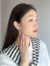 伊黛兒足銀耳環(huán)純銀999耳釘女2025年新款氣質(zhì)高級感防堵耳圈生日禮物 B5Y705棱形耳扣 曬單實拍圖