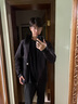 巴塔哥尼亞（Patagonia）男士R2透氣戶(hù)外秋冬保暖抓絨衣夾克開(kāi)衫外套TechFace Jkt 83626 BLK M 曬單實(shí)拍圖