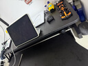 全品屋升降電腦桌升降工作臺電腦升降支架臺站立式升降辦公書桌 氣動無級升降-黑桌雙層80cm 曬單實拍圖