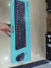 羅技（Logitech）MK120 鍵鼠套裝 有線鍵鼠套裝 辦公鍵鼠套裝 電腦鍵盤 USB即插即用 全尺寸 黑色 曬單實(shí)拍圖