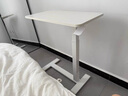 宜家（IKEA）BOLLSIDAN波席當(dāng)移動床邊桌升降桌簡易電腦桌書桌家用懶人桌子 筆記本支架白色 曬單實拍圖