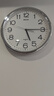 SEIKO 日本精工時(shí)鐘新品簡(jiǎn)約時(shí)尚家用免打孔客廳臥室掛鐘14英寸36cm 曬單實(shí)拍圖