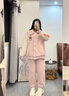 貓人【超柔軟】情侶睡衣秋冬季珊瑚絨加絨加厚男女家居服高級感可外穿 曬單實(shí)拍圖