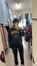 森馬（Semir）[商場(chǎng)同款]女oversize發(fā)熱抗菌2024冬季繡花抓絨上衣101724116004 曬單實(shí)拍圖