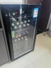 新飛冰吧冷藏柜家用小型迷你冰箱冷柜客廳辦公室恒溫紅酒柜飲料柜保鮮柜單門(mén)嵌入式雪茄柜茶葉柜展示柜 JC-108 冷藏+微冷凍【LED燈+鎖】 曬單實(shí)拍圖