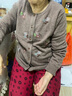恒源祥50歲中年女60歲媽媽裝羊絨繡花寬松開(kāi)衫毛衣羊絨衫女大碼針織外搭 常規(guī) 洋氣玫紅 3XL [合適體重145-155斤] 曬單實(shí)拍圖