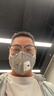 3M9542V帶呼吸閥活性炭口罩防塵霧霾PM2.5顆粒物異味KN95頭戴式獨立包裝【20只/盒】 曬單實(shí)拍圖