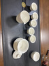 瓷牌茗茶具（cipaiming teaset）羊脂玉茶具套裝德化白瓷茶壺泡茶器辦公室會(huì)客蓋碗功夫茶杯整套 《美人肩蓋碗》羊脂玉 10件 曬單實(shí)拍圖