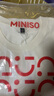 名創(chuàng)優(yōu)品（MINISO）短袖男純棉休閑寬松夏季圓領(lǐng)百搭青少年潮流半袖t恤 淺米 2XL 曬單實(shí)拍圖