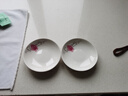 厚秀堂景德鎮骨瓷餐具碗碟套裝自由搭配陶瓷魚(yú)盤(pán)湯碗盤(pán)子菜盤(pán)家用 8英寸淺盤(pán)2個(gè)-水色秀麗 曬單實(shí)拍圖