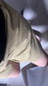 班尼路（Baleno）100%純棉短褲女2025年夏季新款外出游玩高腰寬松闊腿褲百搭三分褲 曬單實(shí)拍圖